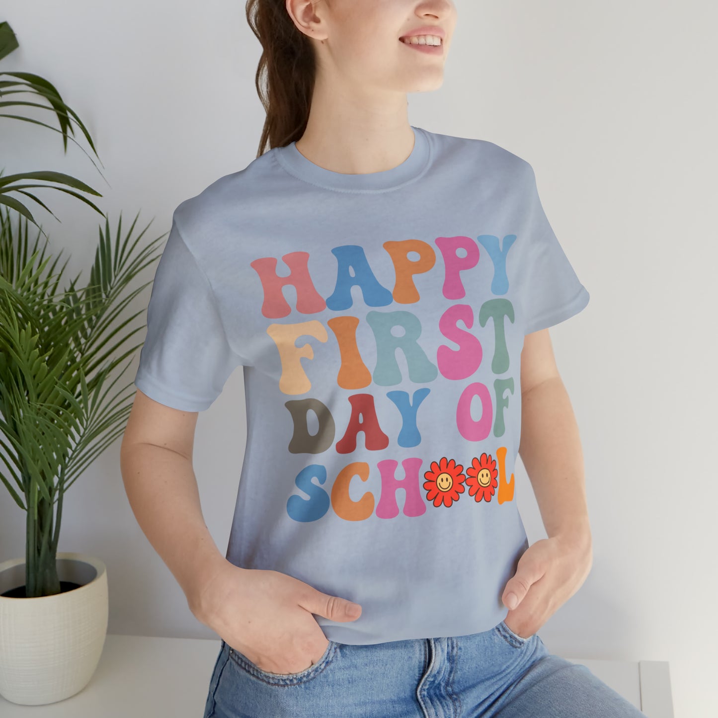 First Day of Class Shirt, Happy First Day Of School Shirt, Back To School Shirt, Retro Teacher Shirt, T501