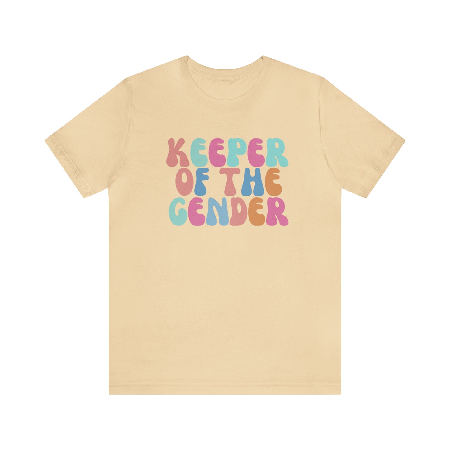 Cute Baby Announcement Shirt for Gender Reveal, Keeper of the Gender Shirt, Gender Reveal Party Tee, T331