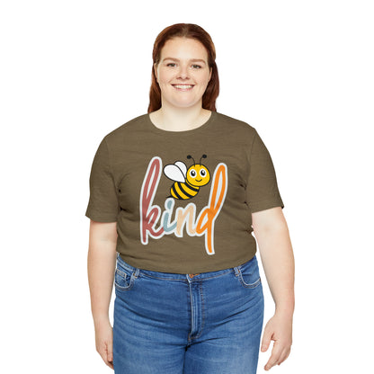 Cute Bee Kind T-Shirt for Boho Birthday Gift, Retro Bee Kind Shirt, Bee Kind TShirt for Her, T366