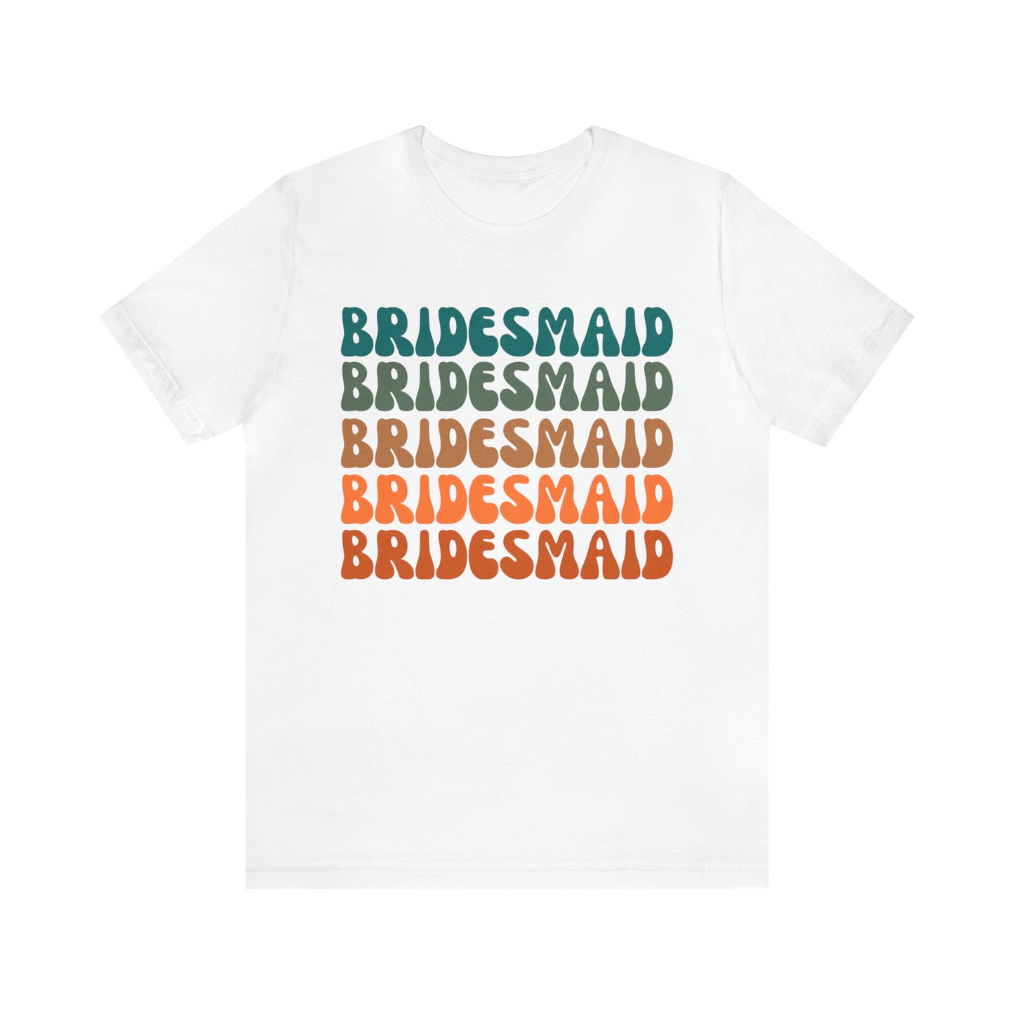 Retro Bridesmaid TShirt, Bridesmaid Shirt for Women, T288