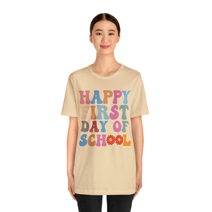 First Day of Class Shirt, Happy First Day Of School Shirt, Back To School Shirt, Retro Teacher Shirt, T501