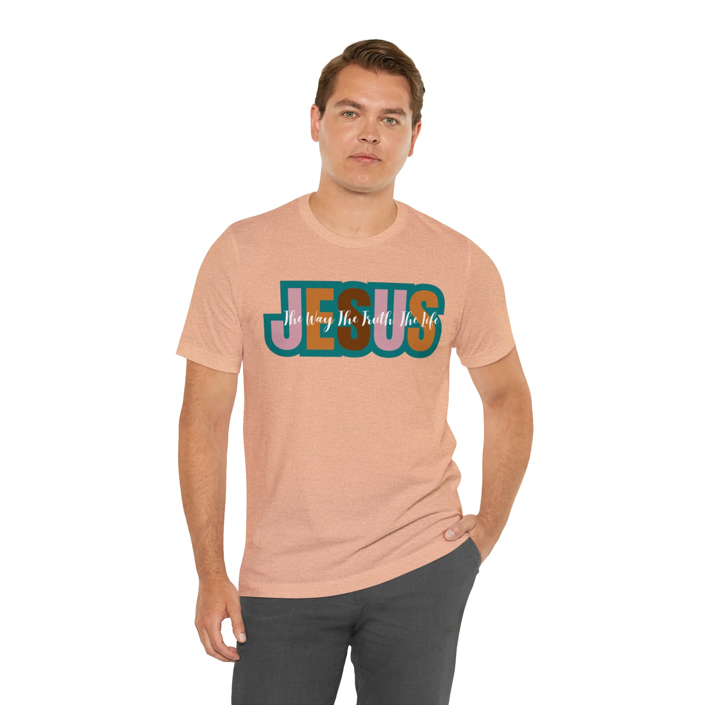 Retro Christian Tshirt, Jesus Tee for Christian Apparel, Christian Shirt for Women, T255