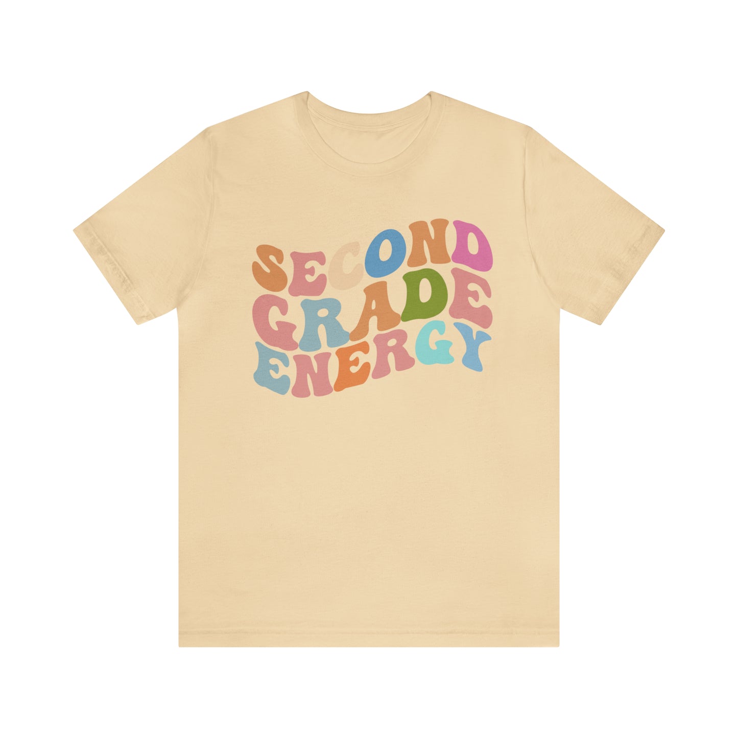 Cute Teacher Shirt, Second Grade Energy Shirt, Shirt for Second Grade, Teacher Appreciation Shirt, Best Teacher Shirt, T495