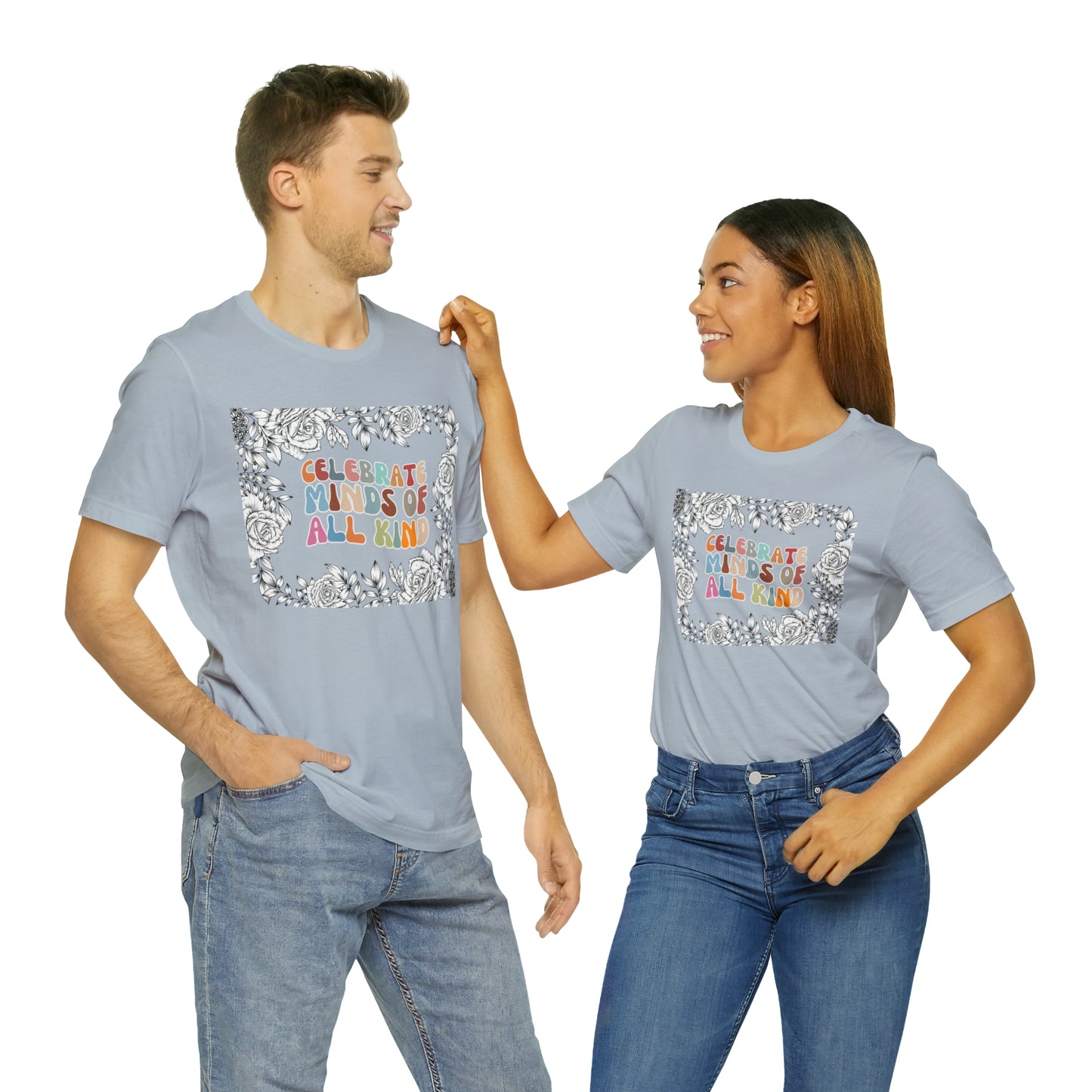 Autism Awareness Shirt, Celebrate Minds of All Kinds Shirts, Autism Acceptance Gift for Special, T373