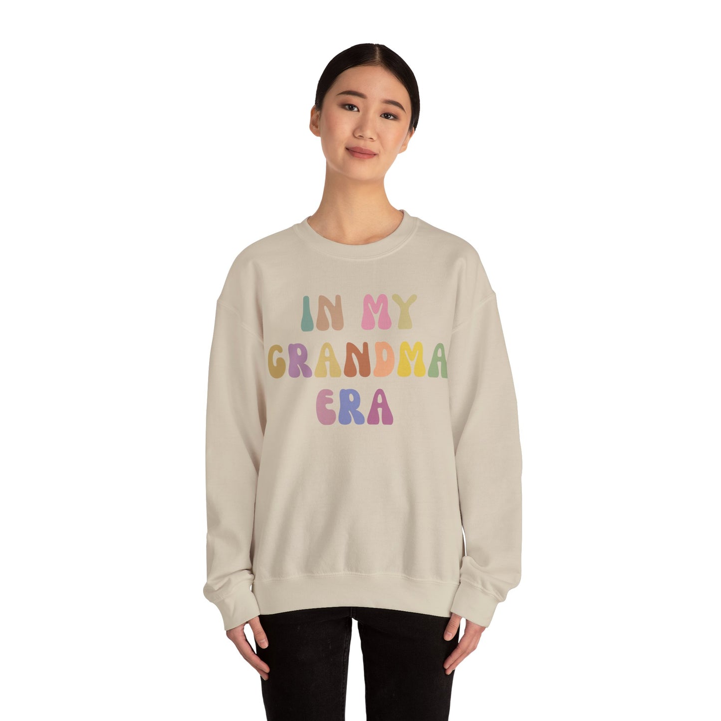 In My Grandma Era Sweatshirt Cool Grandma Sweatshirt, Proud New Grandma Sweatshirt, Funny Grandma Sweatshirt, Best Grandma Sweatshirt, S1116