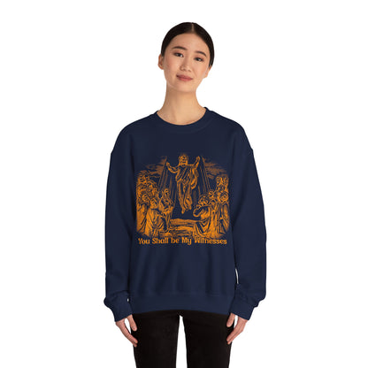 Vintage The Ascent of Jesus Into Heaven On The Fortieth Day After The Resurrection Sweatshirt, Christian gifts, Religious Sweatshirt, S1591