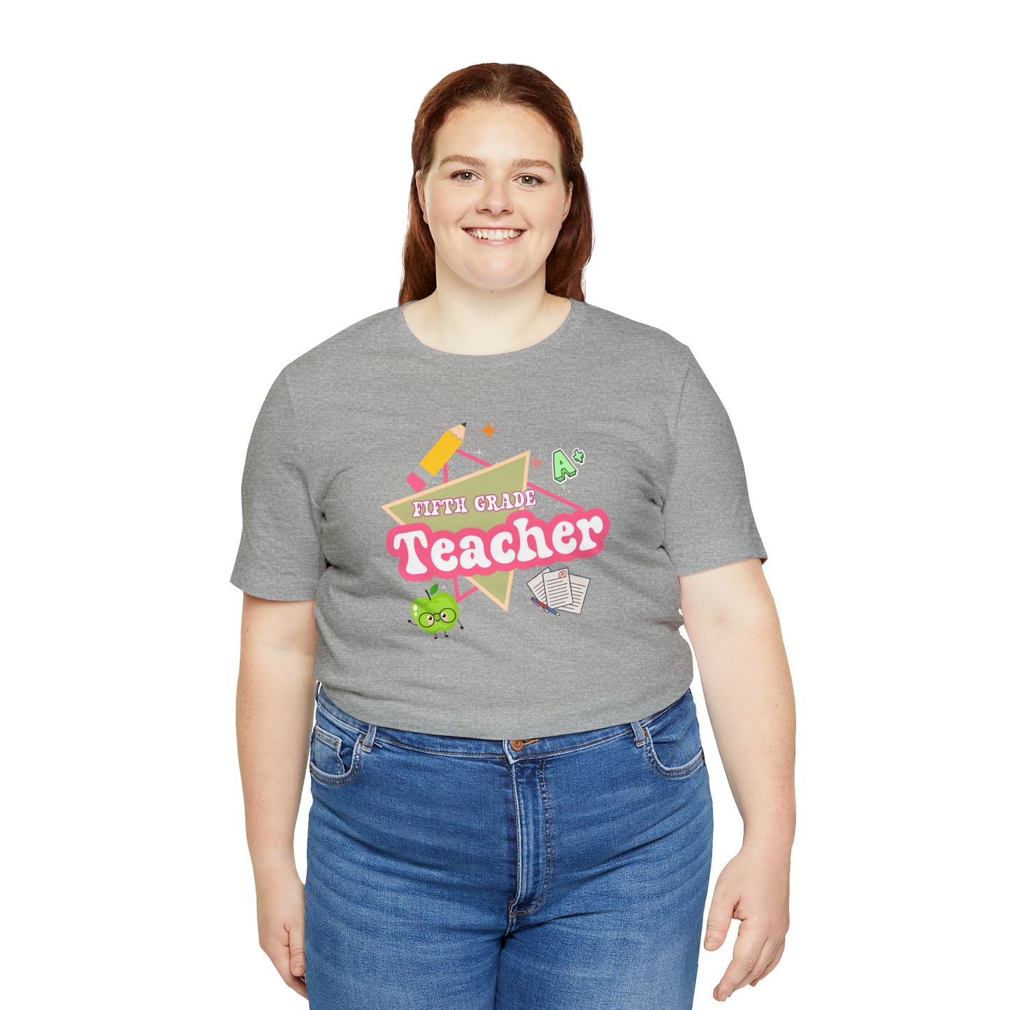 Fifth Grade Teacher Shirt, Teacher Tshirt Retro 6th Grade, Back to school Teacher, Appreciation Teacher Tee Gifts, T553