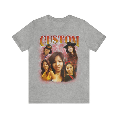 Custom Bootleg Rap Tee, Vintage Graphic 90s Custom Photo Tshirt, Custom Photo Shirt, Custom Your Bootleg Idea, Gift For Lover Rap, T1327