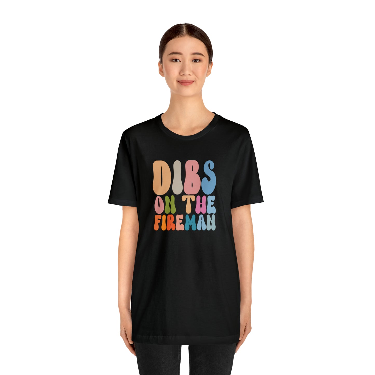 Dibs on the Fireman Shirt, Shirt for Firewoman, Fireman Wife Shirt, Firewoman Shirt, Fireman Girlfriend Shirt, T401