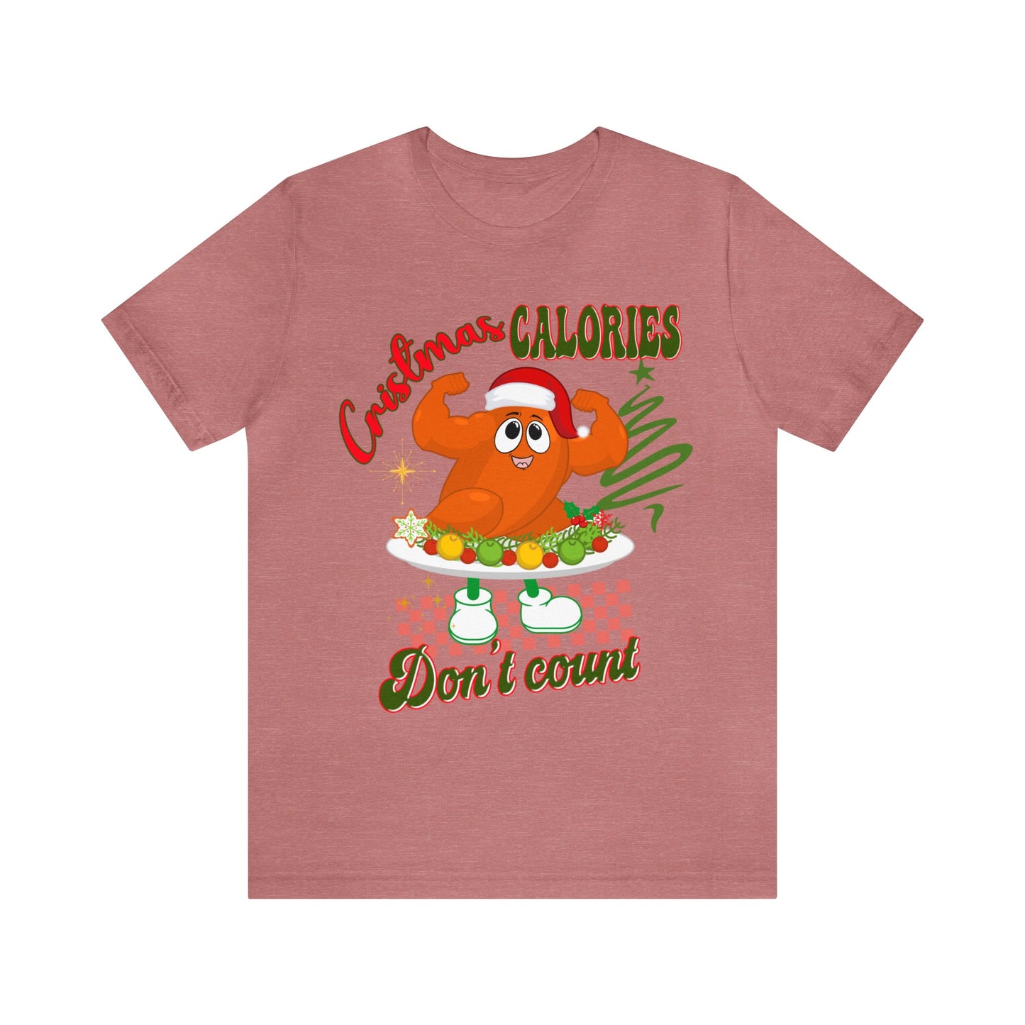 Christmas Calories Don't Count Shirt, Funny Christmas Shirt, Christmas Gift, Xmas calories shirt, Christmas calories, T875