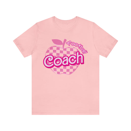 Football Coach shirt, Pink Sport Coach Shirt, Colorful Coaching shirt, 90s Cheer Coach shirt, Back To School Shirt, Teacher Gift, T820