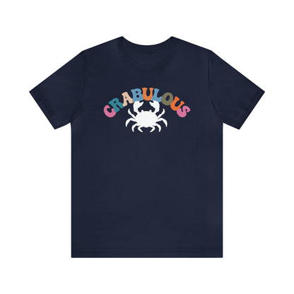 Crab Shirt for Her, Crabulous Shirt, Crab Shirt, Beach Shirt, Summer Vibe Shirt, Crab Hunt Shirt, Sea Life Shirt, Ocean Shirt, T477
