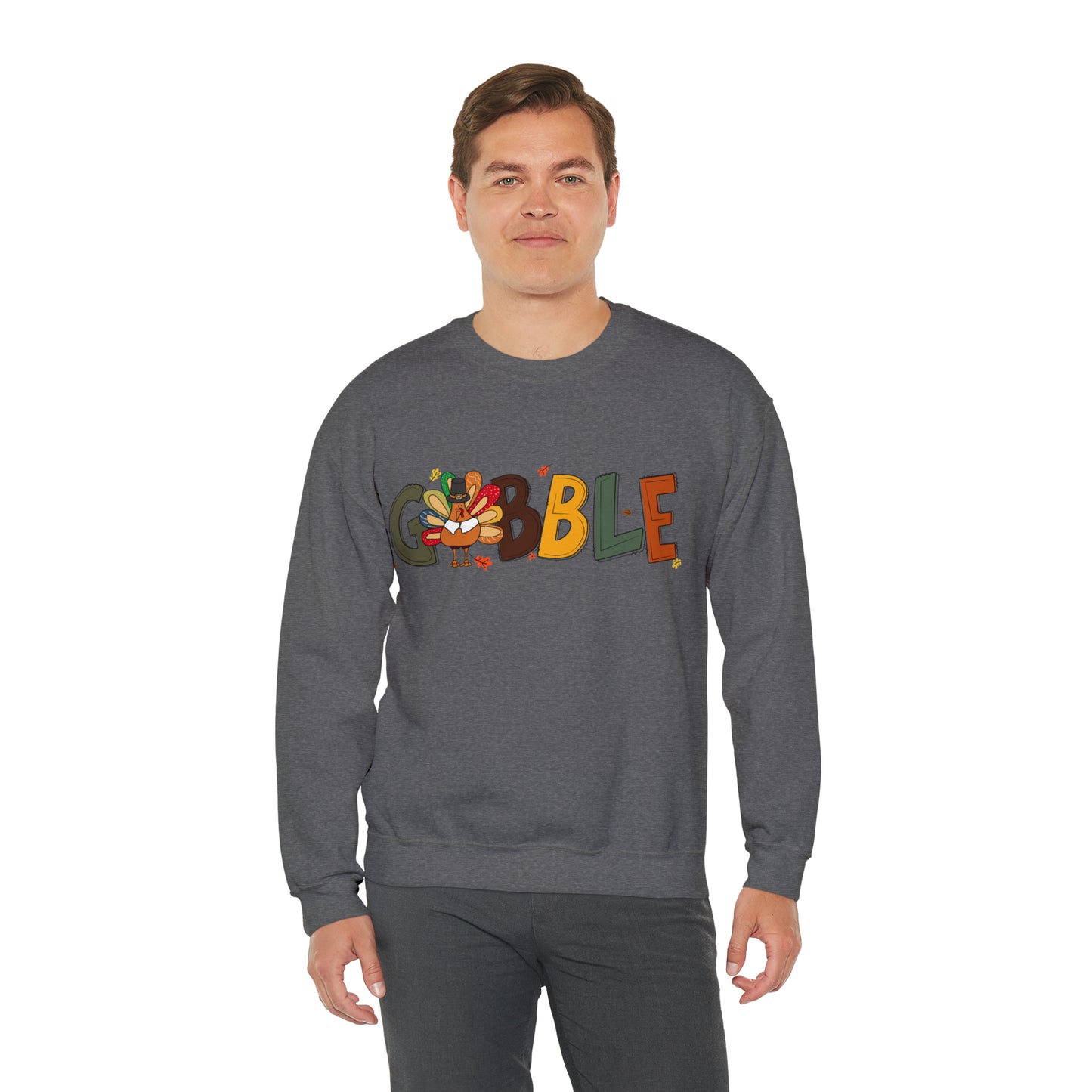 Gobble Sweatshirt, Gobble Turkey Sweatshirt, Thanksgiving Sweatshirt, Thanksgiving Dinner Sweatshirt, Family Thanksgiving Sweatshirt, S862