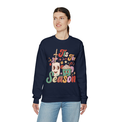 Christmas Tis The Season Sweatshirt, Merry Christmas Shirt, Christmas Tree Sweater, Christmas Tree shirt, Christmas Cake Sweatshirt, S890