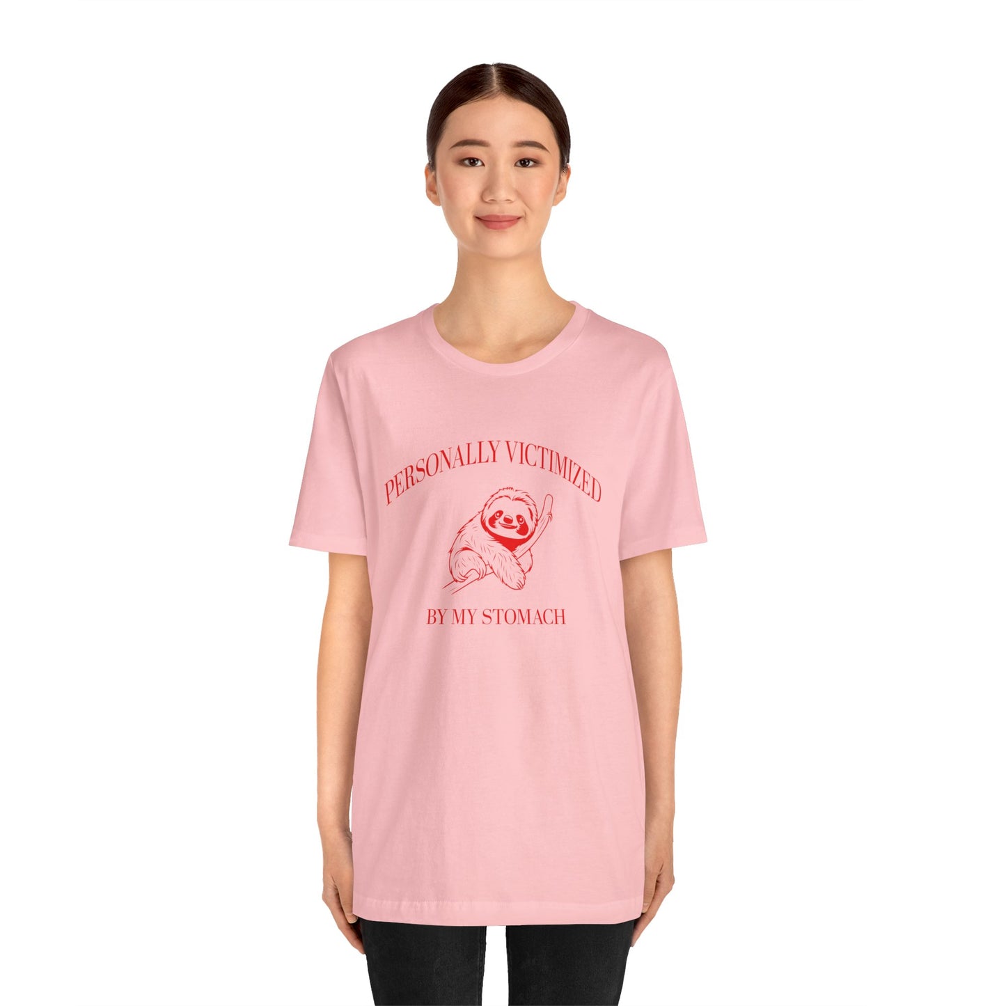 Personally Victimized By My Stomach Shirt, Funny Shirt for Women, Gift for Mom, Funny Tummy Hurts Shirt, Chronic Illness Shirt, T1579