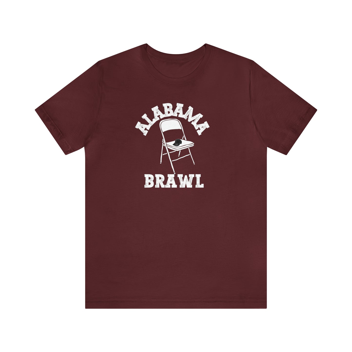 Folding Chair Fight Shirt, Alabama Brawl Shirt, Folding Chair Fight, A Mass Brawl Breaks Out On Alabama T-Shirt, T548