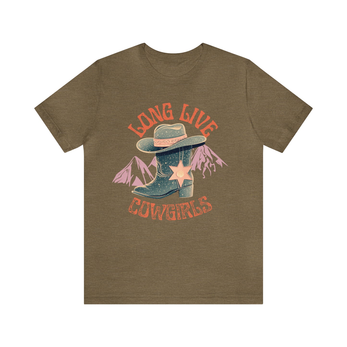 Cowgirl Boots Shirt, Long Live Cowgirls Shirt, Western Rodeo Shirt, Cowgirl Shirt, Wild Western Graphic Shirt, Boho Shirt, T234