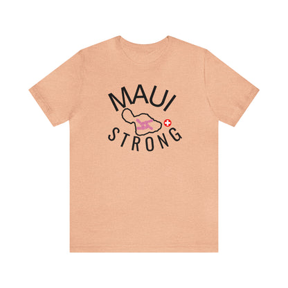 Maui Strong Shirt, Lahaina Banyan Tree T-Shirt, Maui Hawaii Shoreline Tshirt, Profits Donated Support Maui Fire, T584