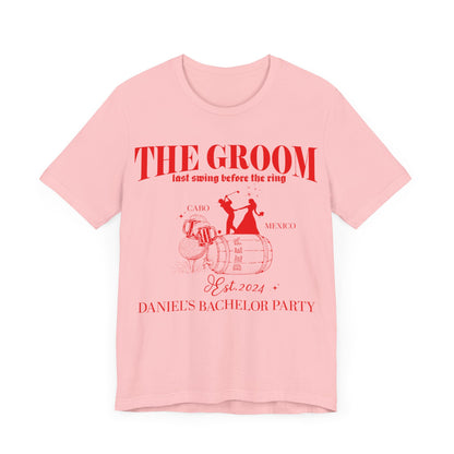 The Groom Bachelor Party Shirts, Groomsmen Shirt, Custom Bachelor Party Gifts, Group Bachelor Shirt, Golf Bachelor Party Shirt, 12 T1605