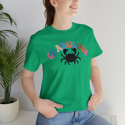 Crab Shirt for Her, Crabulous Shirt, Crab Shirt, Beach Shirt, Summer Vibe Shirt, Crab Hunt Shirt, Sea Life Shirt, Ocean Shirt, T477
