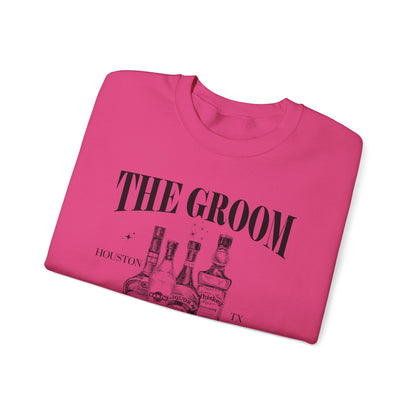 The Groom Bachelor Party Sweatshirt, Groomsmen Sweatshirt Custom Bachelor Party Gifts Funny Bachelor Sweatshirt Group Sweatshirt, 2 S1555 UK