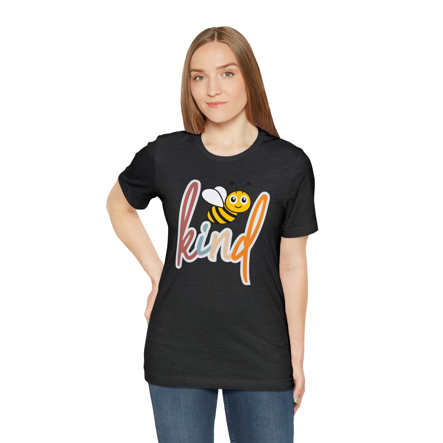 Cute Bee Kind T-Shirt for Boho Birthday Gift, Retro Bee Kind Shirt, Bee Kind TShirt for Her, T366