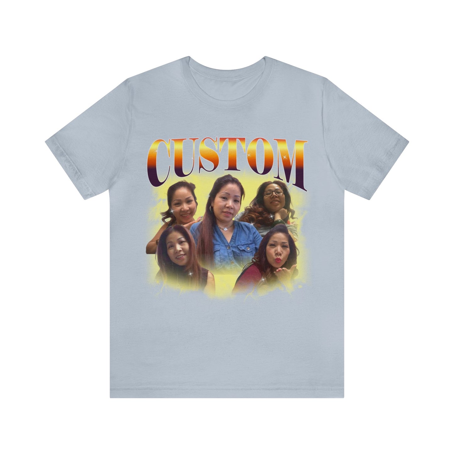 Custom Your Own Bootleg Tee, Retro Custom Bootleg Rap Tee, Custom Your Photo, Insert Your Design, Vintage Graphic 90s Tshirt, T1387