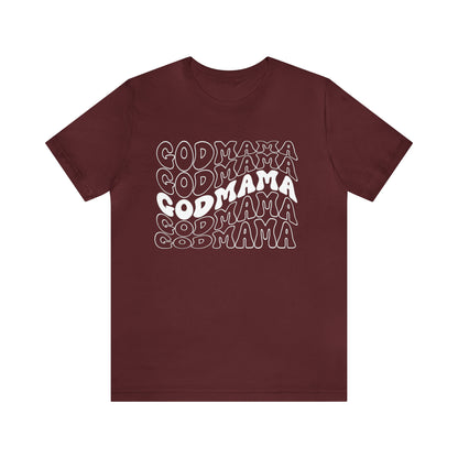 Retro Godmother Shirt for Mother's Day, Godmother Gift from Goddaughter, Cute Godmama Gift for Baptism, God Mother Proposal, T251