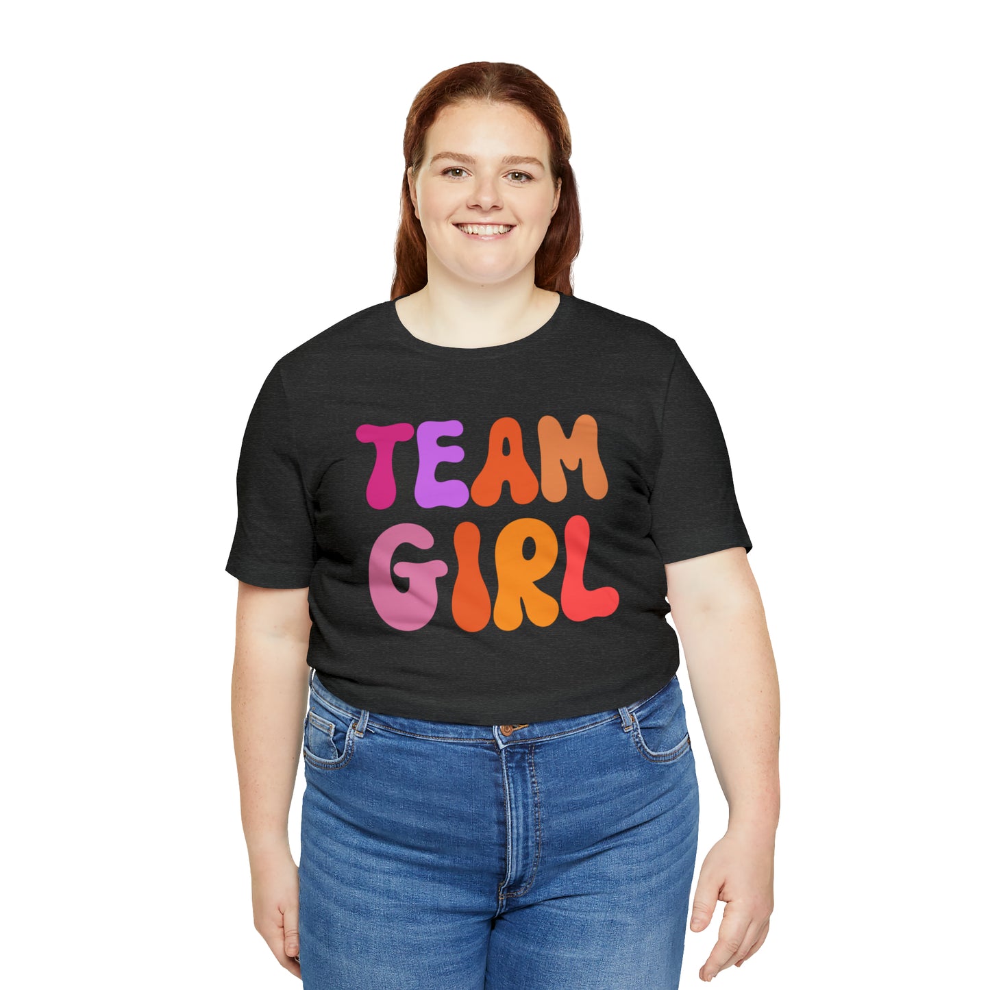 Team Girl Shirt for Gender Reveal, Cute Baby Announcement Shirt for Gender Reveal, Gender Announcement Gift for Her, T446