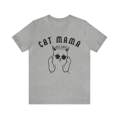 Custom Retro Cat Mom Shirt, Personalized Retro Cat Mom Shirt, Custom Cat shirt, Cat Mom Christmas Gift, Cat Lovers Shirt, T1255