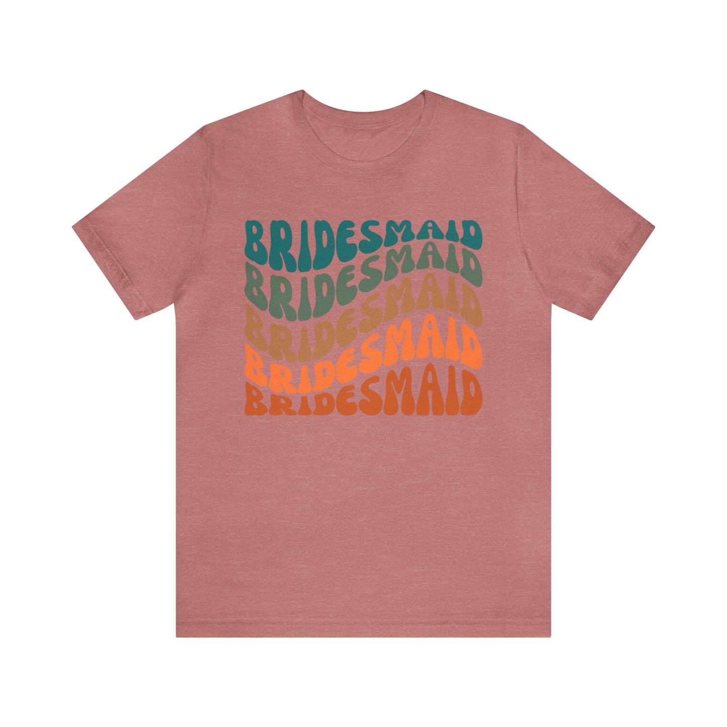 Retro Bridesmaid TShirt, Bridesmaid Shirt for Women, T289