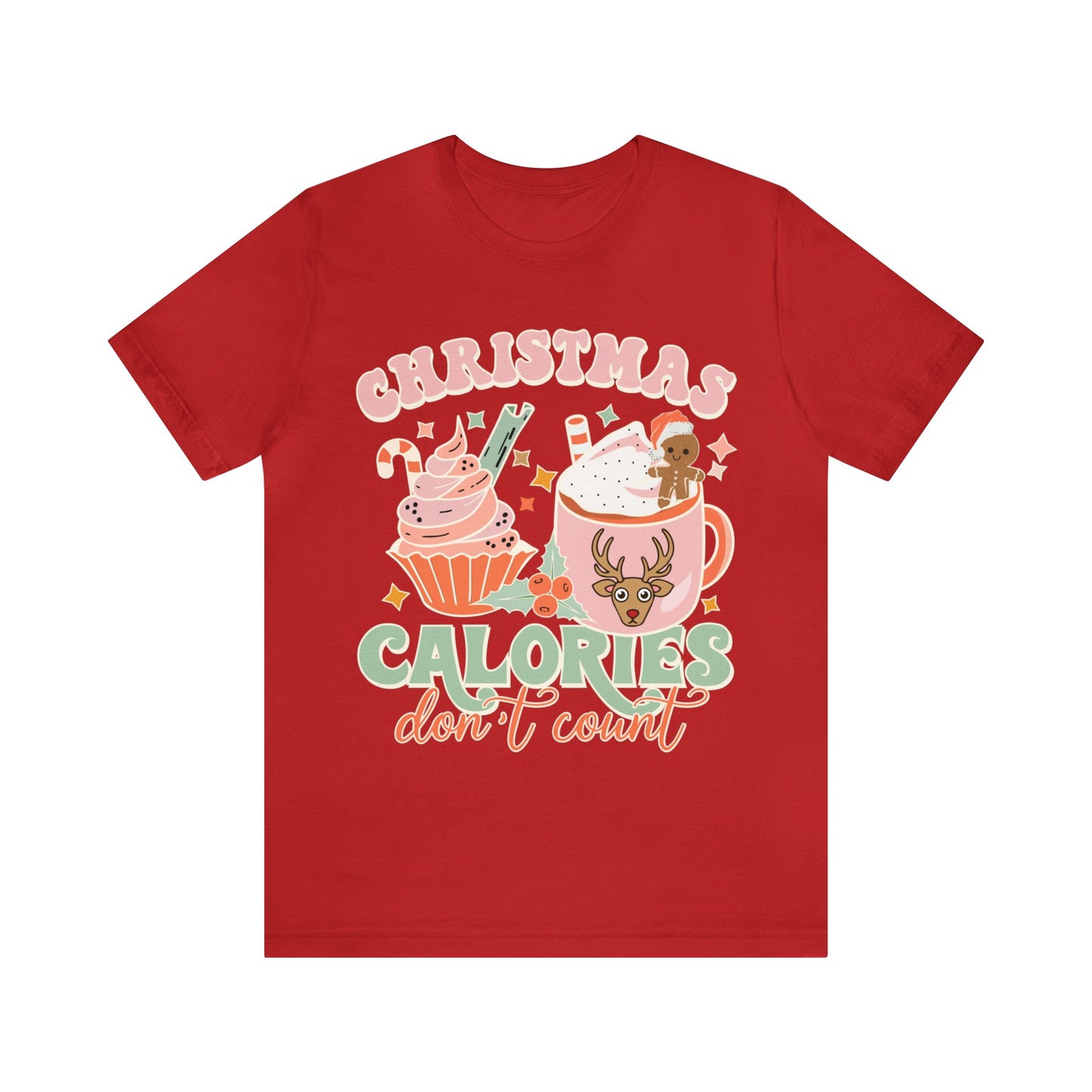 Christmas Calories Don't Count Shirt, Funny Christmas Shirt, Christmas Gift, Xmas calories shirt, Christmas calories, T870