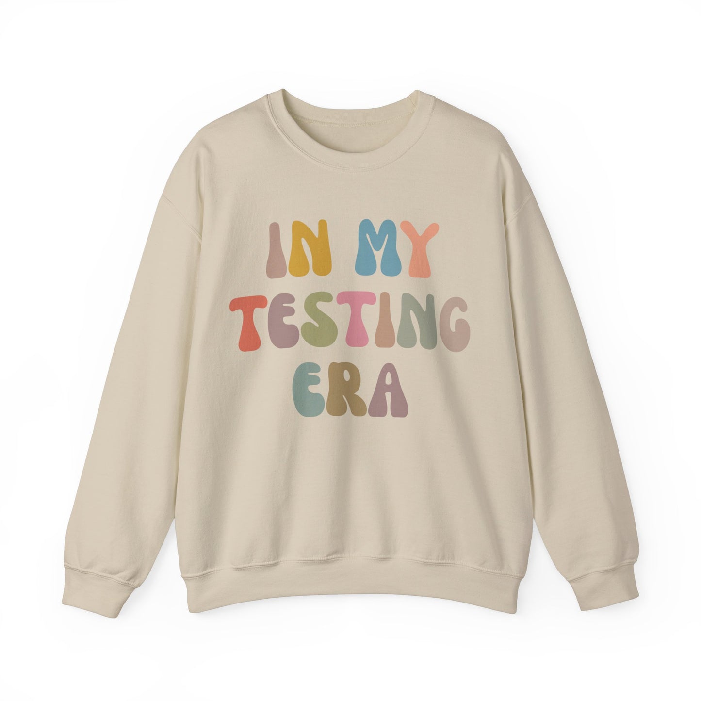 In My Testing Era Sweatshirt, Exam Day Sweatshirt, Funny Teacher Sweatshirt, Teacher Appreciation Gift, Gift for Best Teachers, S1302