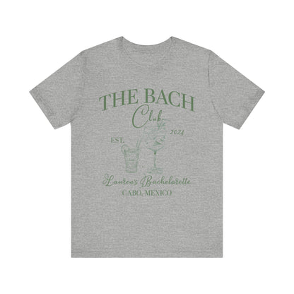 Custom The Bach Club Shirt, Custom Location Bachelorette Shirt, Personalized Bride Shirt, Future Bride Shirt for Bridal Party, T1495