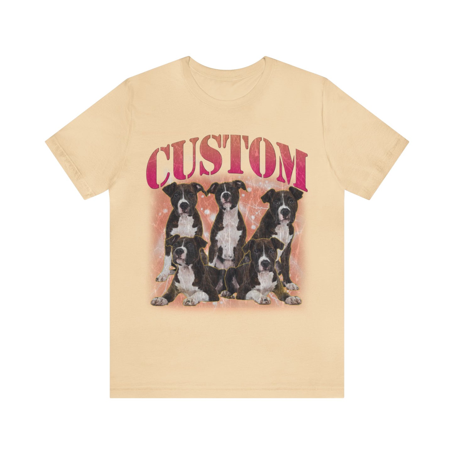 Retro Custom Your Own Bootleg Tee, Custom Cat Bootleg Tee, Custom Dog Bootleg Tee, Custom dog portrait, Vintage Graphic 90s Tshirt, T1393