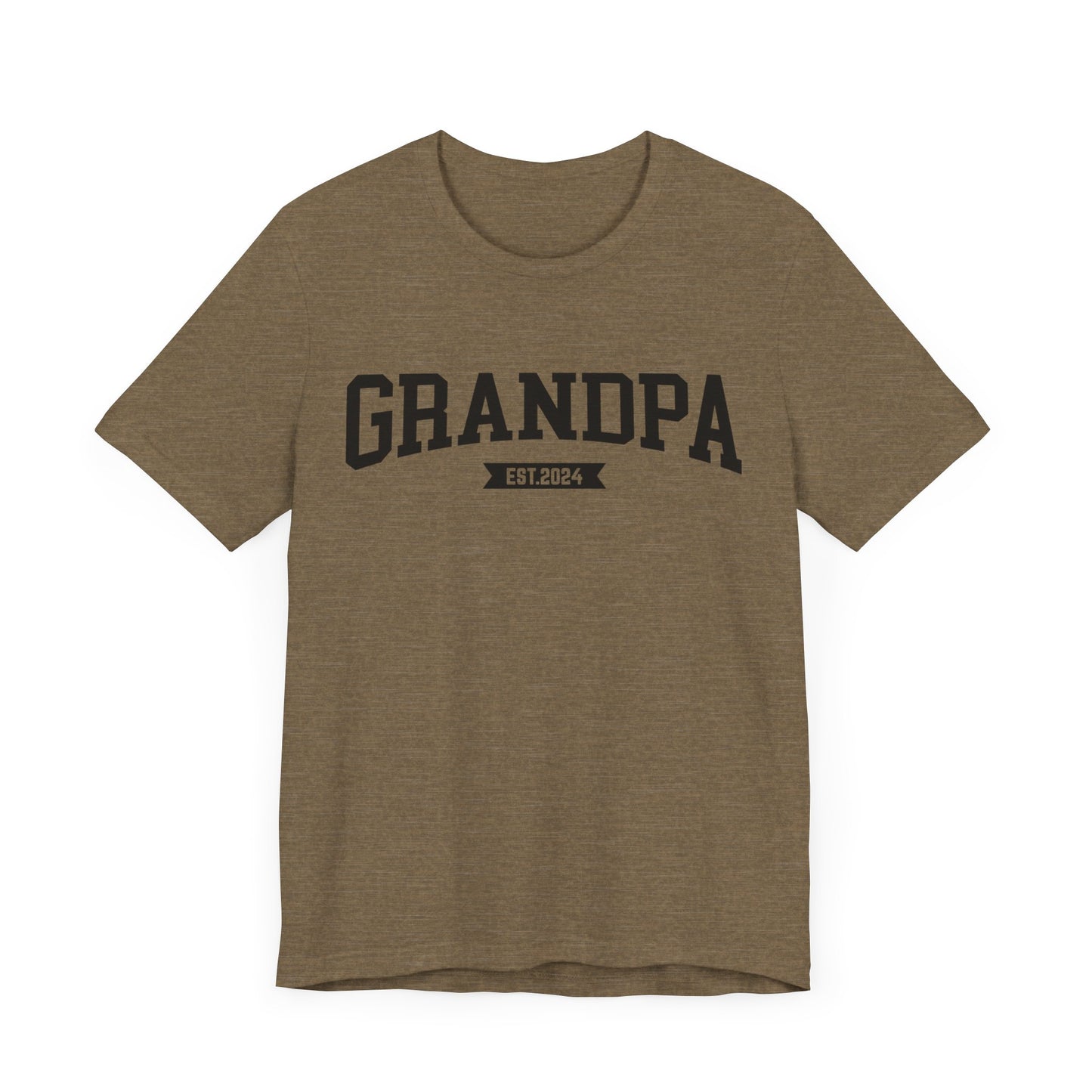 New Grandpa Est Shirt, Custom Father Day Shirt, Custom Fathers day Gift, Custom Grandpa Shirt , Grandpa Gift, Fathers Shirt Dad shirt, T1653