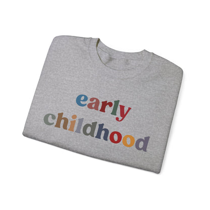 Early Childhood Educator Sweatshirt, Back To School Sweatshirt, Preschool Teacher Sweatshirt, First Day of School Sweatshirt, S1279