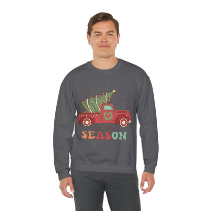 Christmas Tis The Season Sweatshirt, Merry Christmas Shirt, Christmas Tree Sweater, Christmas Tree shirt, Christmas Cake Sweatshirt, S889