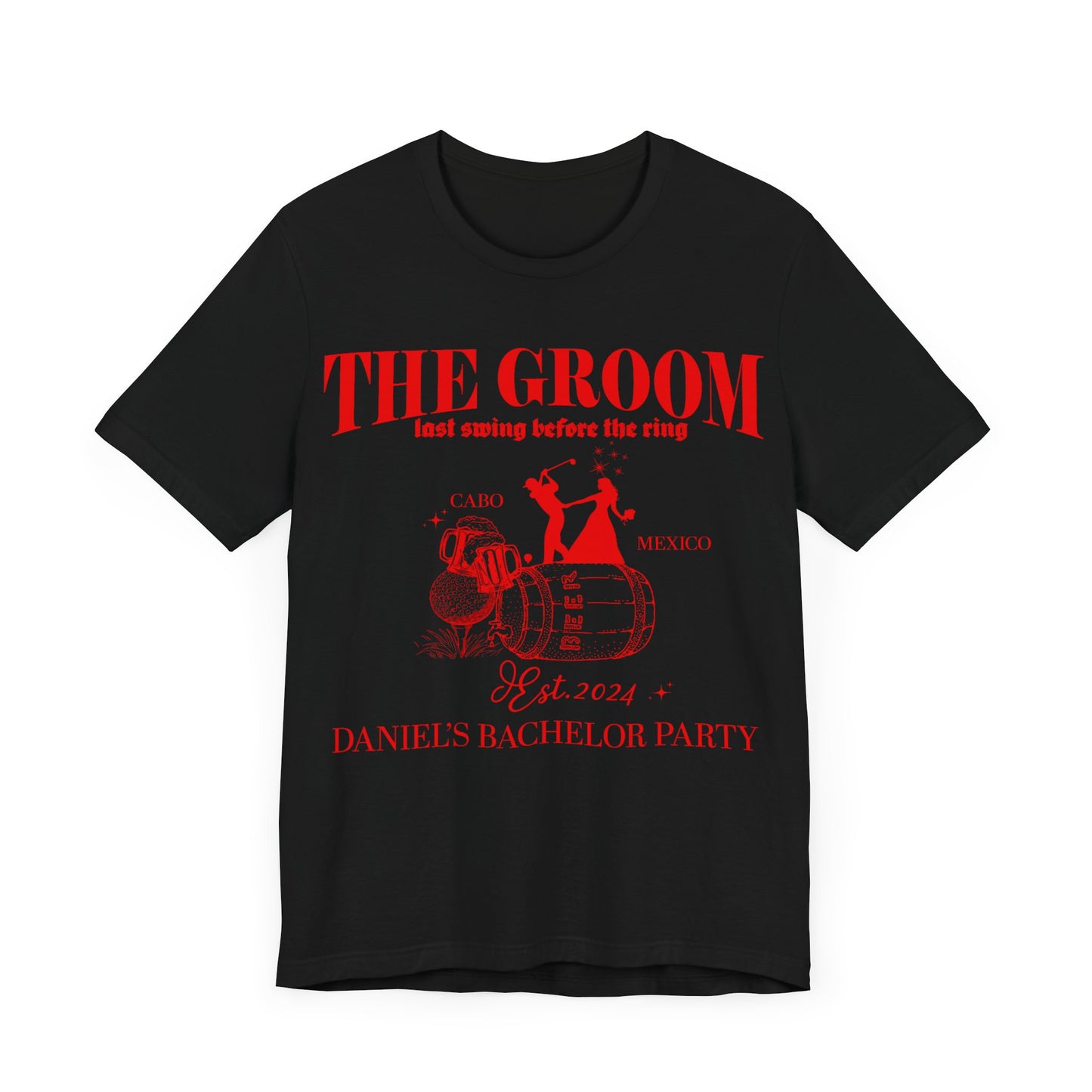 The Groom Bachelor Party Shirts, Groomsmen Shirt, Custom Bachelor Party Gifts, Group Bachelor Shirt, Golf Bachelor Party Shirt, 12 T1605