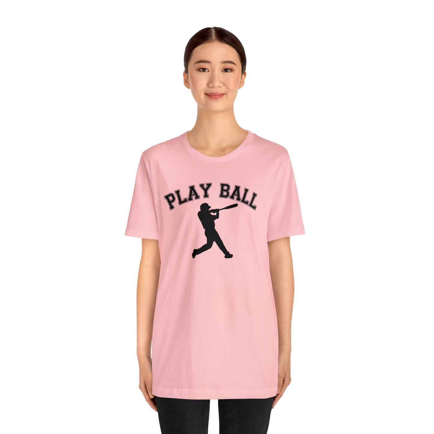 Baseball Game Fan Shirt for Her, Play Ball Shirt, Game Day Shirt, Cute Baseball Shirt for Women, Baseball Shirt for Women, T394