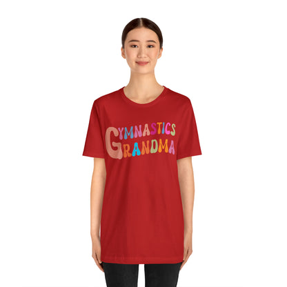 Retro Gymnastic Grandma Shirt, Gymnastic Grandma Shirt, Sports Grandma Shirt, Cute Gymnastic Shirt for Grandma, T487