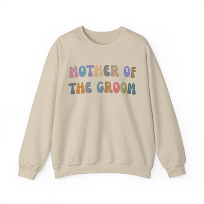 Mother of the Groom Sweatshirt, Cute Wedding Gift from son, Engagement Gift, Retro Wedding Gift for Mom, Bridal Party Sweatshirt S1146