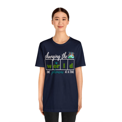 Changing the World One Phoneme at a Time, Science of Reading Shirt, Orthographic Mapping, I Teach Kids to Read Shirt, T241