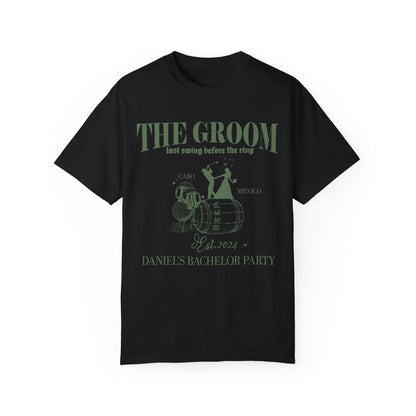 The Groom Bachelor Party Shirts, Groomsmen Shirt, Custom Bachelor Party Gifts, Group Bachelor Shirt, Golf Bachelor Party Shirt, 20 CC1605