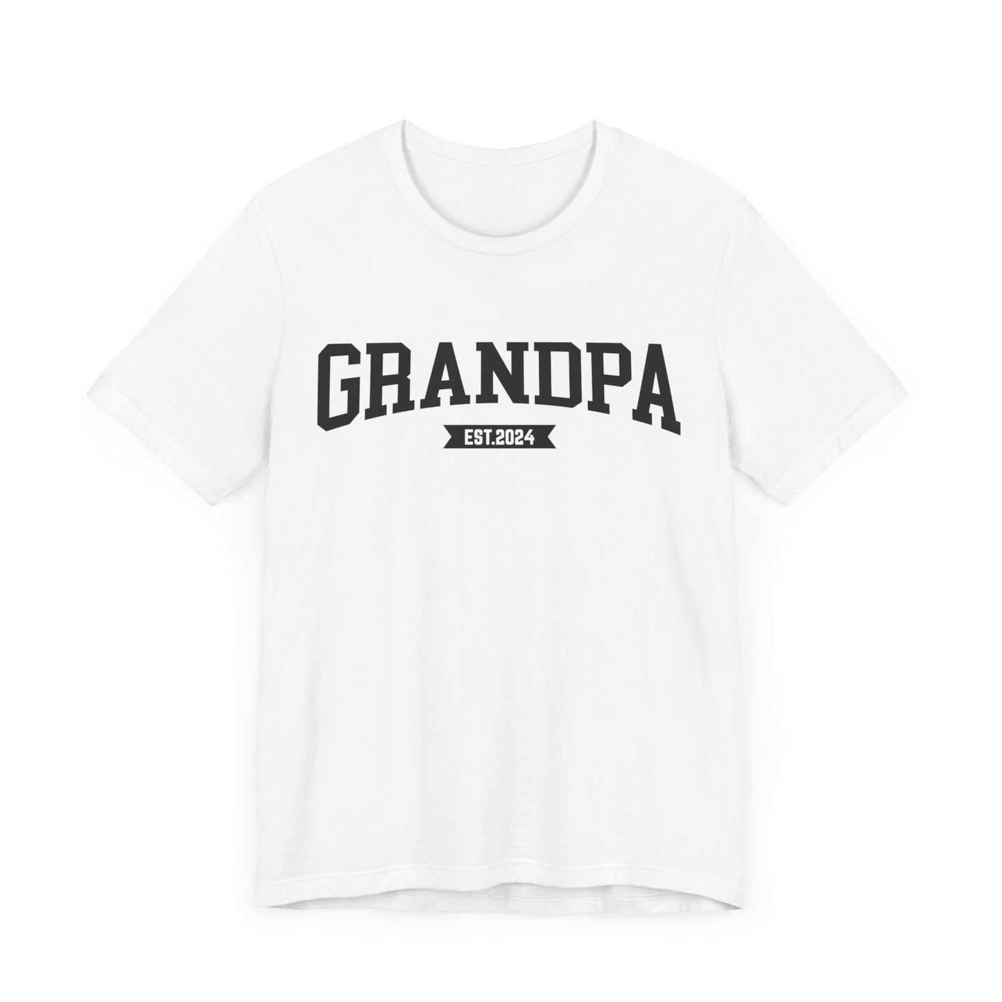 New Grandpa Est Shirt, Custom Father Day Shirt, Custom Fathers day Gift, Custom Grandpa Shirt , Grandpa Gift, Fathers Shirt Dad shirt, T1653