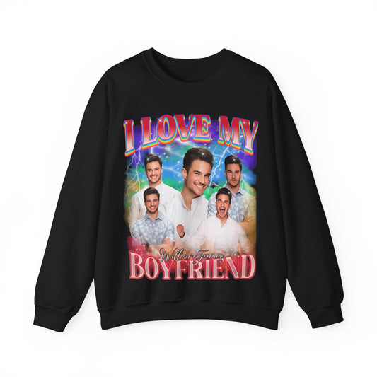 I Love My Boyfriend LGBTQIA+ Pride Shirt, Custom Bootleg Rap Tee, Gay Rights Gift Equality Shirt LGBTQ Supporter Shirt Rainbow Shirt, CC1632