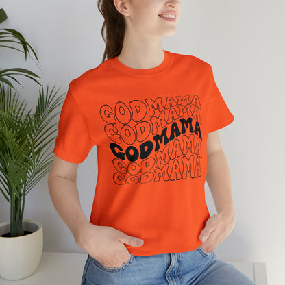 Retro Godmother Shirt for Mother's Day, Godmother Gift from Goddaughter, Cute Godmama Gift for Baptism, God Mother Proposal, T251