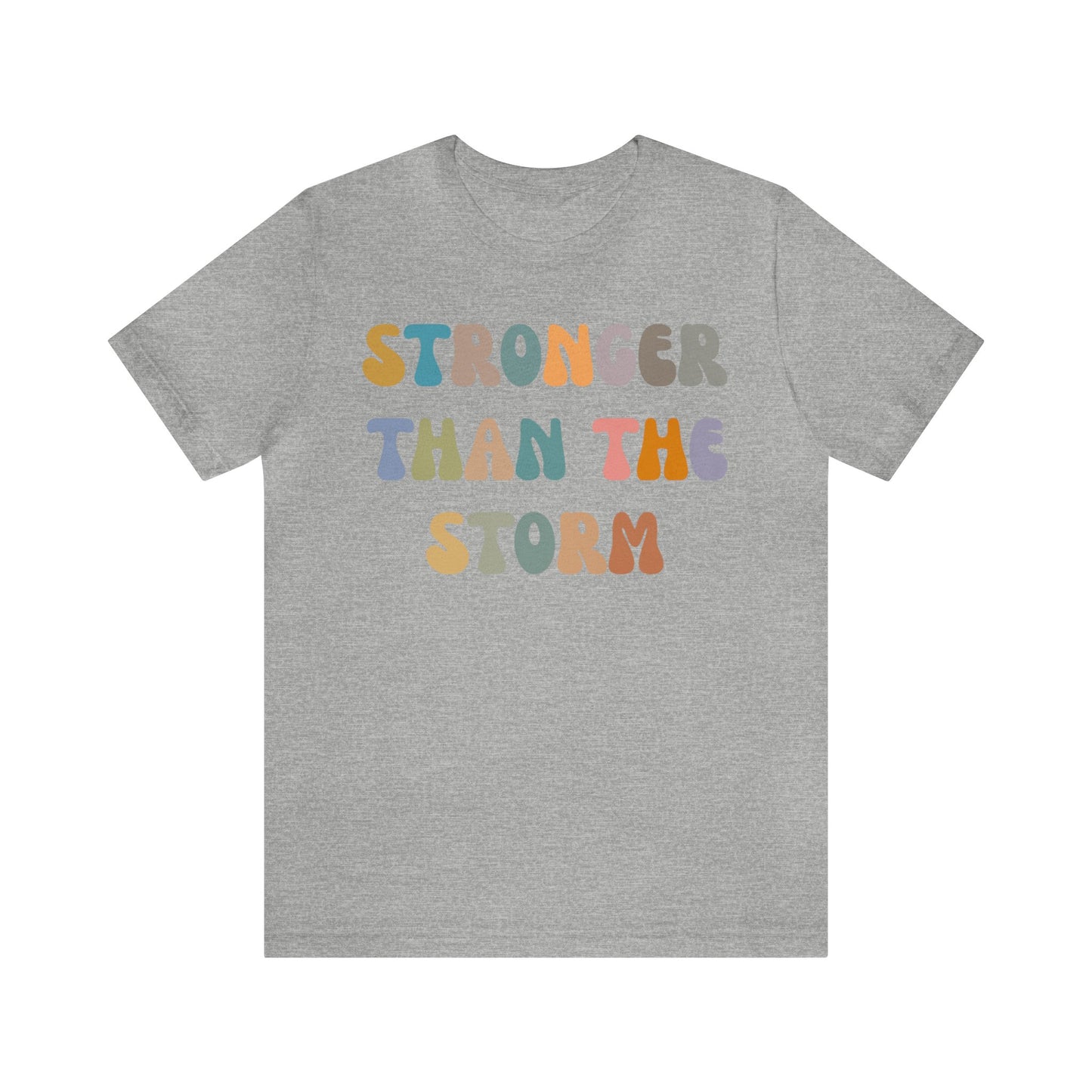 Stronger Than The Storm Shirt, Godly Woman Shirt, Religious Women Shirt, Shirt for Women, Christian Shirt for Mom, Jesus Lover Shirt, T1227
