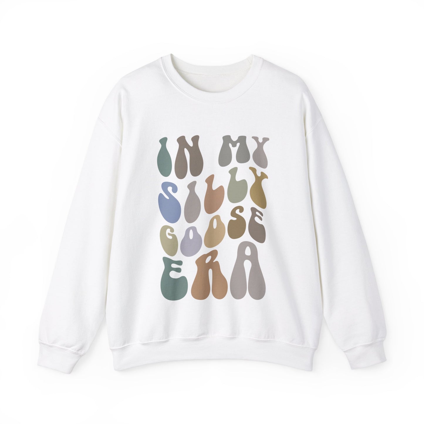 In My Silly Goose Era Sweatshirt, Funny Sweatshirt for Women, Gift for Silly Women Funny Goose Sweatshirt, Silly Goose Sweatshirt, S1453