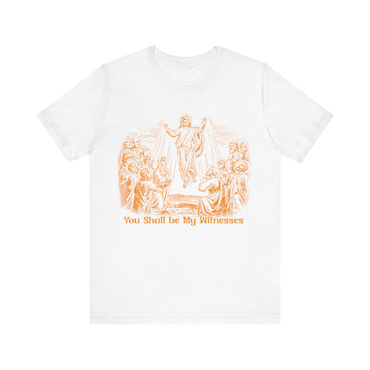 Vintage The Ascent of Jesus Into Heaven On The Fortieth Day After The Resurrection Shirt, Christian gifts, Religious t-shirts, T1591